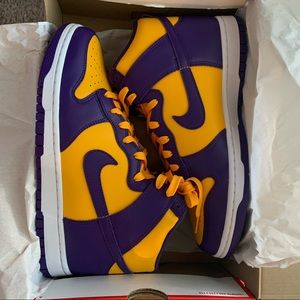 Nike Dunk High Lakers/LSU